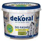 Akrylowa farba fasadowa Polinit zieleń oliwkowa 5 l