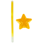 Różdżka fluorescencyjna glow stick 27 cm żółty