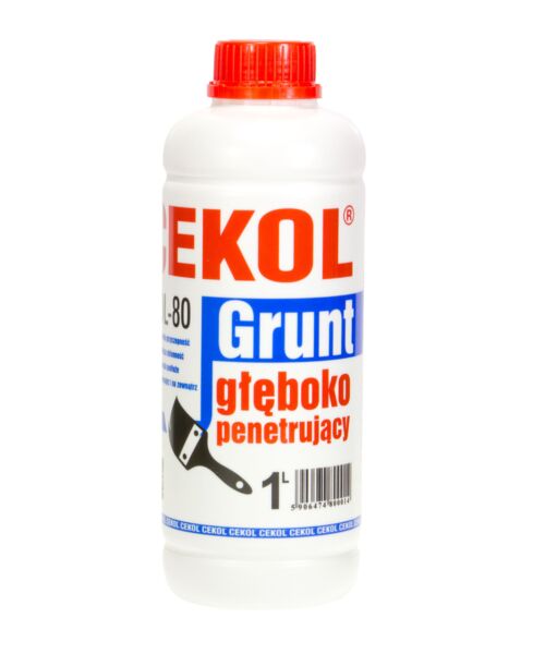 Grunt głęboko penetrujący DL-80 1 litr CEKOL