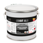 Lakier asfaltowo-aluminiowy Izobit Alu 8 kg Izolex