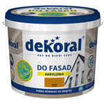 Akrylowa farba fasadowa Polinit bursztyn 5 l