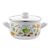 Garnek emaliowany Pyza Lumino z pokrywką 16 cm 2,2 l