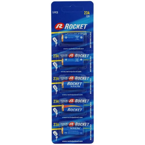 Baterie 23A blister 5 sztuk ROCKET