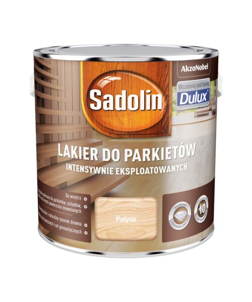 Lakier do Parkietów Intensywnie Eksploatowanych Bezbarwny 2,5 l Sadolin