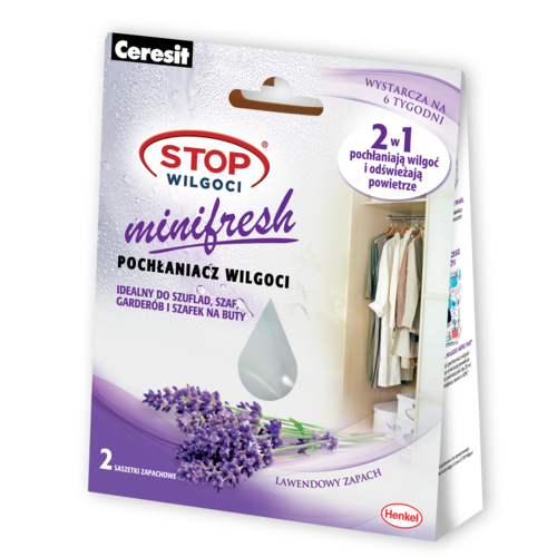 Saszetki Lawendowe Minifresh STOP Wilgoci 2 x 50 g Ceresit