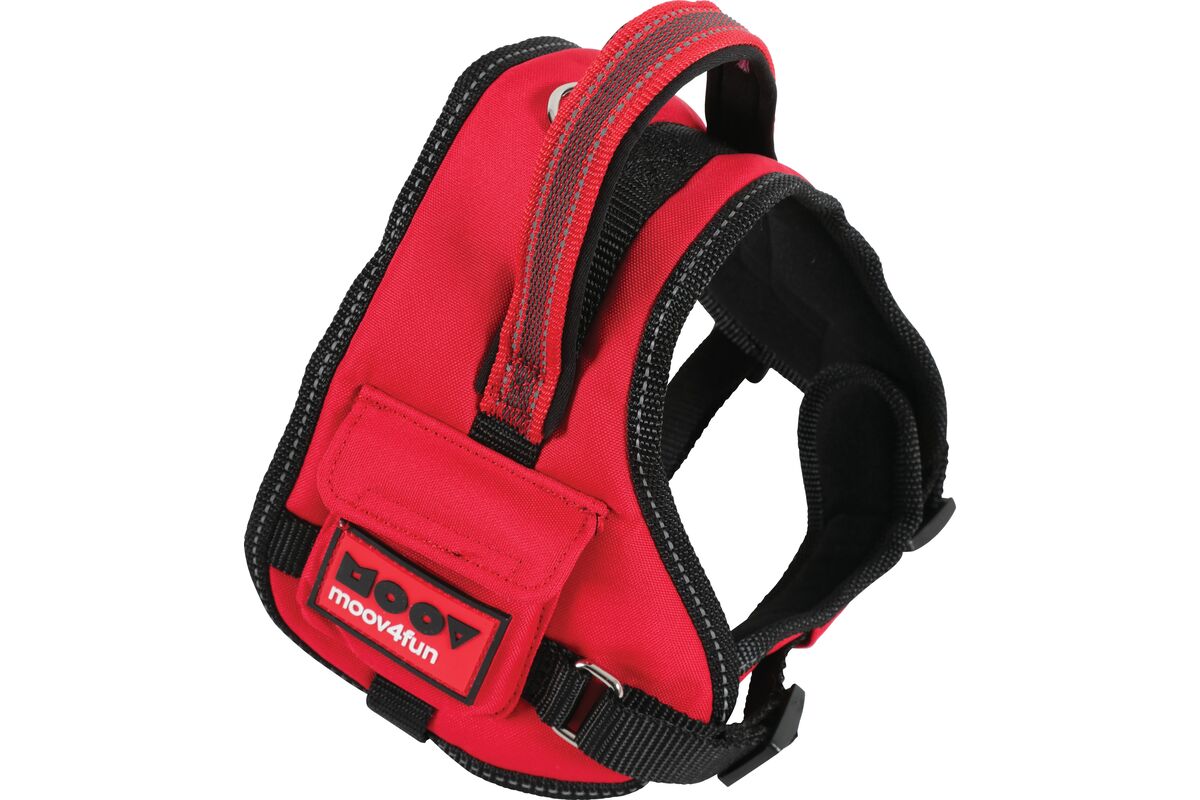Szelki MOOV COMFORT regulowane M czerwony ZOLUX