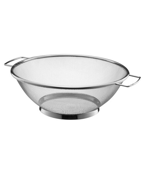 Sitko cedzak ze stali nierdzewnej 24,5 cm srebrny