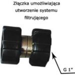 Złączka obudowy filtra