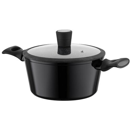 Garnek aluminiowy Magnum z pokrywką 28 cm 6,1 l