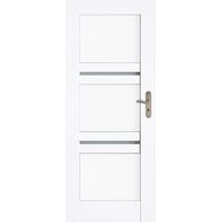 Drzwi wewnętrzne DALIA białe pełne 80L