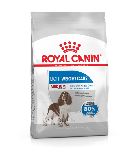Karma sucha dla psów dorosłych Medium Light Weight Care 3 kg Royal Canin