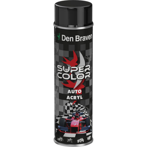 Lakier motoryzacyjny akrylowy czarny połysk 400 ml