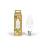 Żarówka 3D LED świeczka E14 8 W barwa ciepła