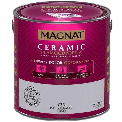 Farba ceramiczna MAGNAT Ceramic jaspis picasso C53 2,5 l