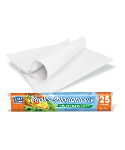 Czy Papier Sniadaniowy Mozna Wlozyc Do Piekarnika Papier śniadaniowy 25 arkuszy Ravi - Bricomarche.pl