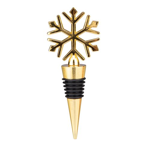 Stopper do wina gwiazdka 11,5 x 4,5 x 2 cm złoty