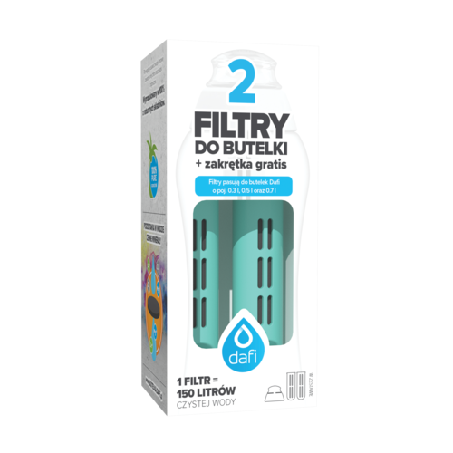 Filtr do butelki filtrującej - 2 pack