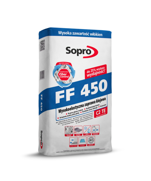 Zaprawa klejowa FF 450 25 kg Sopro