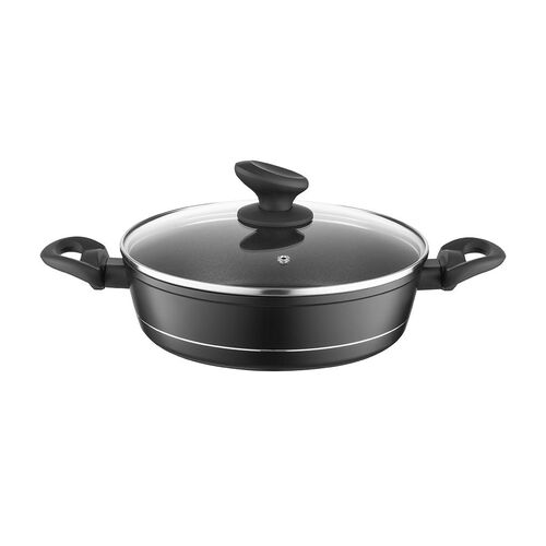 Garnek aluminiowy niski Delux 24 cm 2,3 l