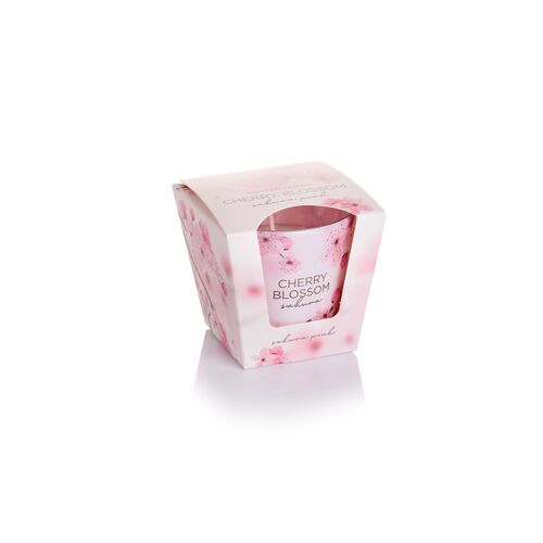 Świeca zapachowa w szkle Sakura Pink 115 g