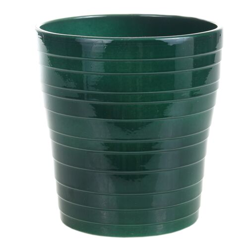 Osłonka storczyk ST 9057 13 cm butelkowa zieleń