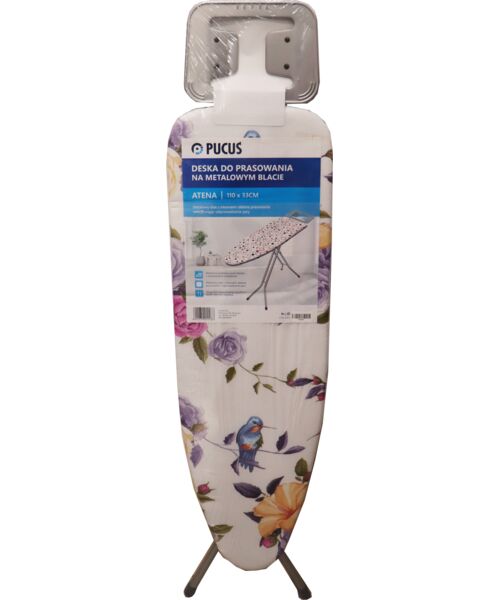 Deska do prasowania metalowy blat 110 x 33 cm różne wzory Atena