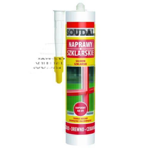 Silikon szklarski bezbarwny 300 ml