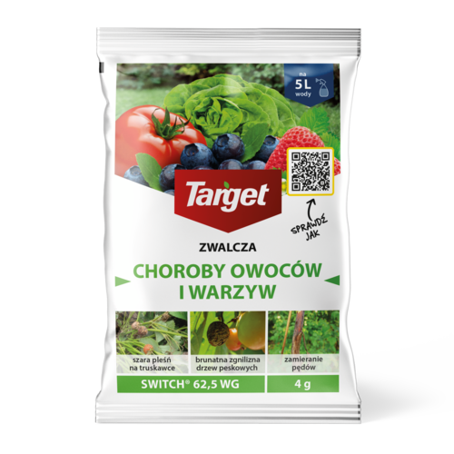 Środek grzybobójczy switch 62,5WG owoce, warzywa 4 g