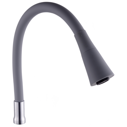 Wylewka do baterii zlewozmywakowej Laguna szara