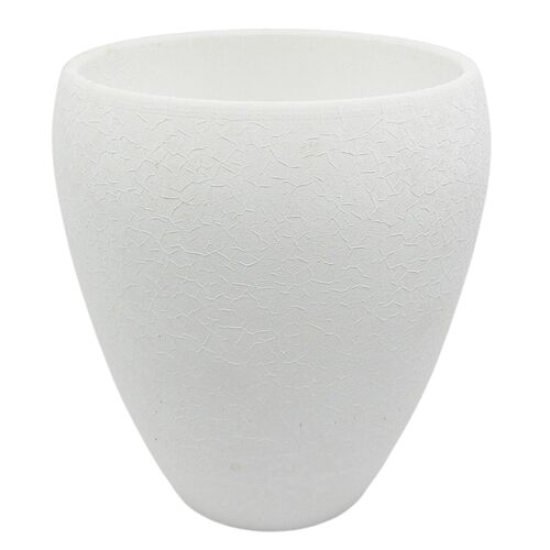 Osłonka do storczyka LIZARD 14 cm biała