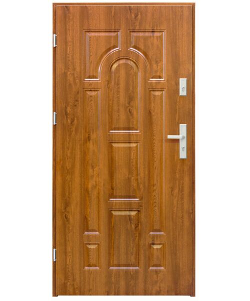 Drzwi zewnętrzne Rubin złoty dąb 90 cm lewe Splendoor