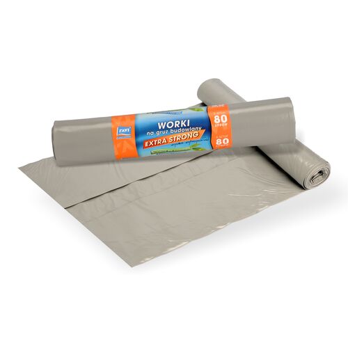 Worek na gruz Extra Strong 80 l - 5 sztuk Ravi