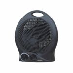 Termowentylator stojący 2000 W czarny Volteno
