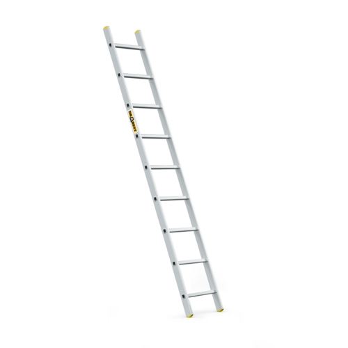 Drabina przystawna aluminiowa 9 stopniowa PRO tłoczona 150 kg DRABEST