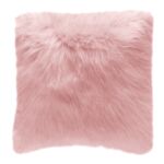 Poduszka SHINY FUR różowa