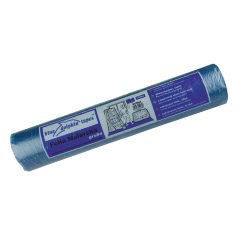 Folia malarska na rolce gruba Blue Dolphin