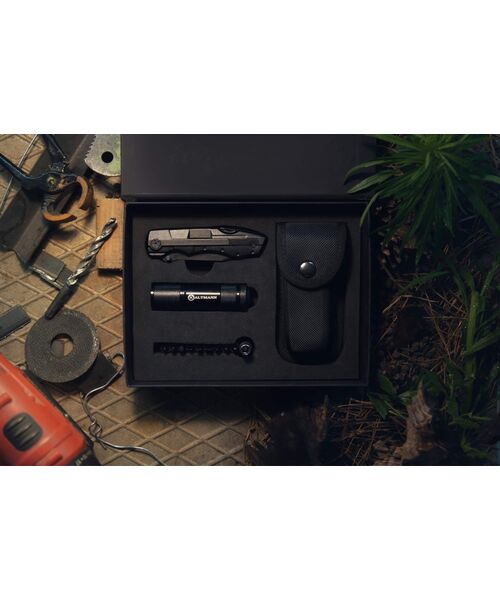 Narzędzie wielofunkcyjne Multitool z kombinerkami + Latarka LED