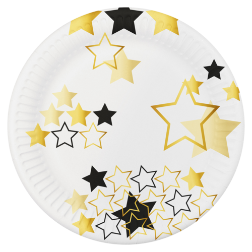 Talerz papierowy Celebrate! 8 sztuk