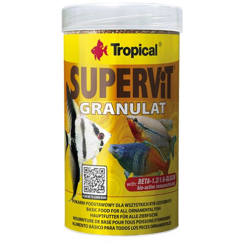 Granulat dla ryb Supervit 250 ml / 138 g Tropical
