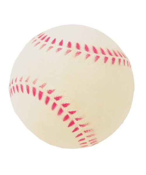 Piłka 90 mm baseball biała