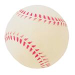 Piłka 90 mm baseball biała