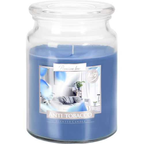 Świeca zapachowa w szkle SND99 antytabak Bispol