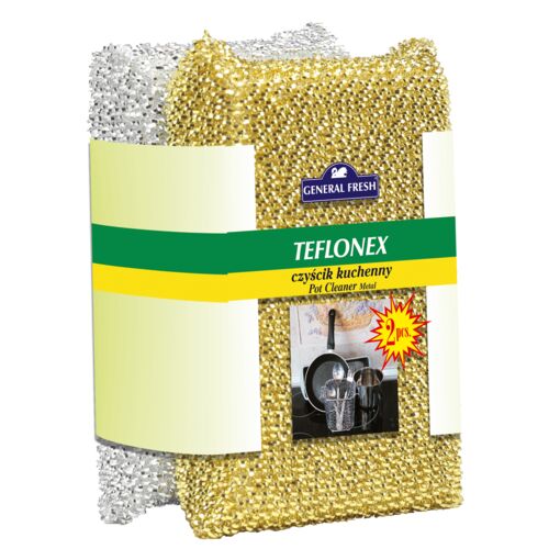 Zmywak kuchenny Teflonex - 2 sztuki mix General Fresh