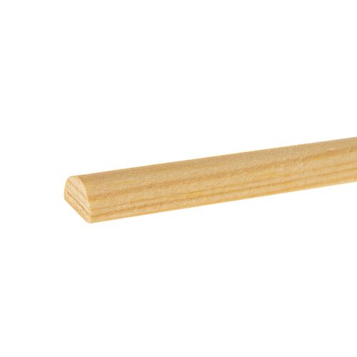 Półwałek sosna naturalna DR06 5 x 10 mm x 90 cm