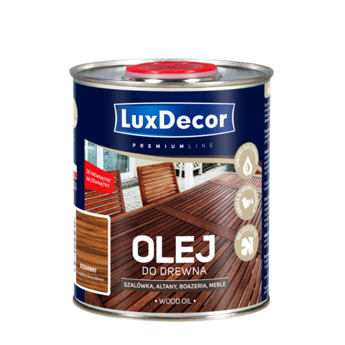Olej do drewna bezbarwny 2,5 l LuxDecor