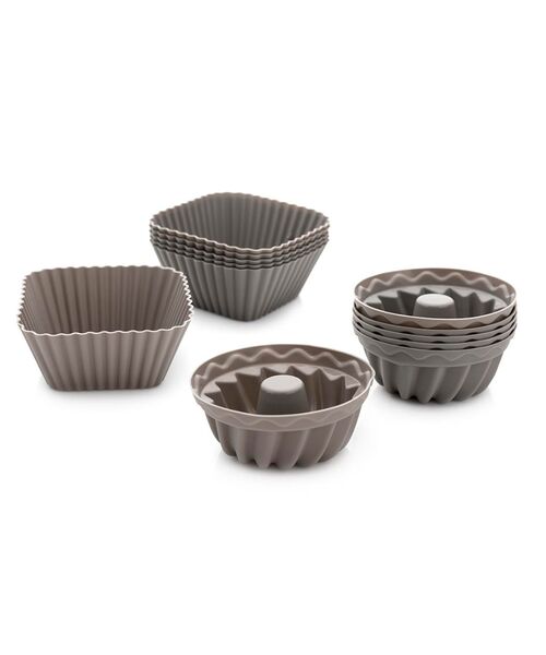 Foremki silikonowe do muffinek Anide mix 2 kształtów