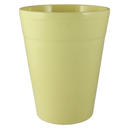 Osłonka do storczyka ST 9066 13 cm pastel żółta