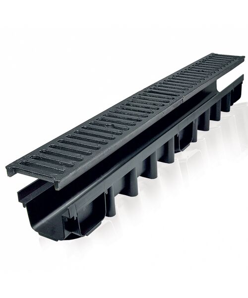Kanał z kratą żeliwną system 1000 x 98 C250 100 x 13,1 x 9,8 cm MAXPOL
