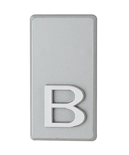 Litera "B" INV srebro
