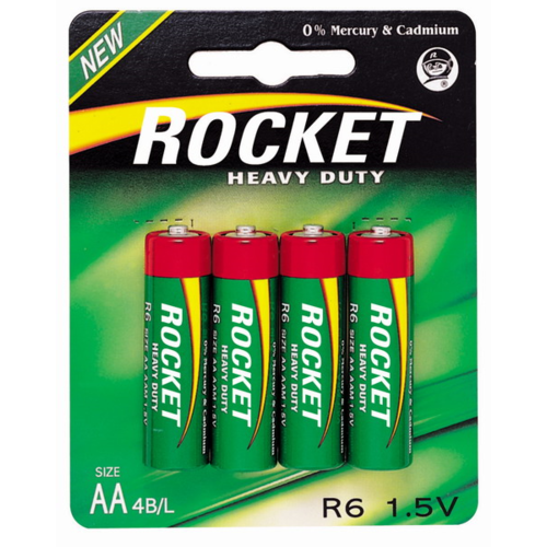 Bateria ROCKET R6 4 sztuki